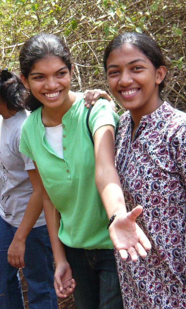 Students from the allied health sciences on retreat in 2010