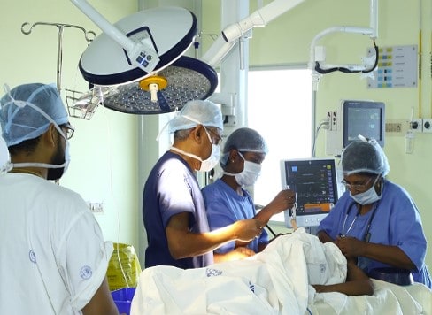 Operating Theatre in Chittoor campus