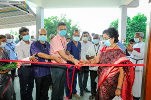 Cutting the ribbon at the radiology suite inauguration at Chittoor